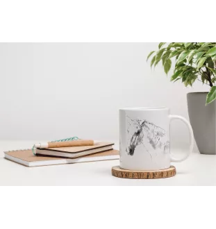 Lipizzan - cup with a horse, cute cup with graphics, a gift with your photo from the Art-Dog brand