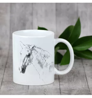 Lipizzan - tasse avec un cheval, une tasse joyeuse pour les amoureux des chiens, un cadeau personnalisé de la marque Art-Dog