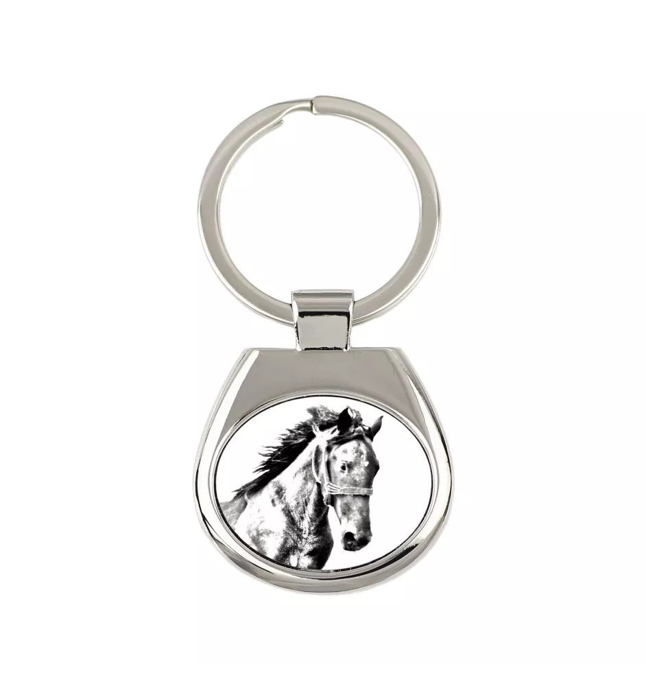 Mustang - porte-clés avec un cheval, porte-clés imprimé, breloque personnalisée de la marque Art-Dog