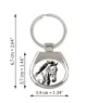 Mustang - porte-clés avec un cheval, porte-clés imprimé, breloque personnalisée de la marque Art-Dog