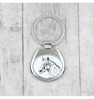 Noriker - porte-clés avec un cheval, porte-clés imprimé, breloque personnalisée de la marque Art-Dog