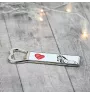 Mustang - bottle opener with a horse, personalized fridge magnet bottle opener, unique gift for men by Art-Dog brand
