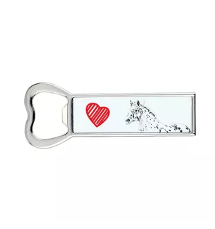 Noriker - ouvre-bouteille avec un cheval, ouvre-bouteille personnalisé pour le réfrigérateur, cadeau unique pour homme de la marque Art-Dog