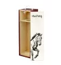Mustang - boîte à vin avec un cheval, boîte à alcool avec une illustration, boîte cadeau personnalisée de la marque Art-Dog