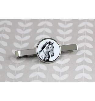 Mustang - Krawattennadel mit Pferd, personalisierter Krawattenclip, einzigartiges Geschenk für Männer von der Marke Art-Dog