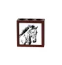 Mustang - porte-stylo avec un cheval, organiseur de bureau avec impression, décoration de bureau personnalisée de la marque Art-Dog