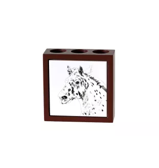 Noriker - porte-stylo avec un cheval, organiseur de bureau avec impression, décoration de bureau personnalisée de la marque Art-Dog