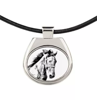 Mustang zawieszka naszyjnik z koniem Art-Dog