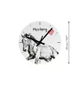 Mustang - horloge murale avec cheval, horloge de table avec impression, décoration personnalisée de la maison de la marque Art-Dog