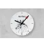 Noriker - Wanduhr mit Pferd, Uhr mit Druck für das Regal, personalisierte Hausdekoration der Marke Art-Dog