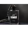 Mustang - Kristall-Anhänger mit Foto eines Pferdes, beleuchteter Anhänger, einzigartiges Geschenk der Marke Art-Dog