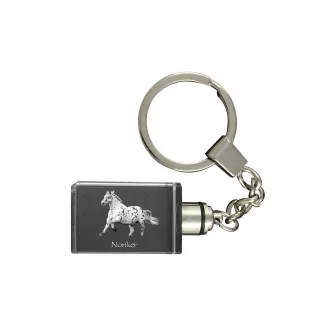 Noriker brelok kryształowy z koniem Art-Dog