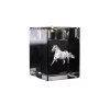 Noriker - Candle holder with picture of a horse, crystal tealight holder, personalised gift by Art-Dog brand