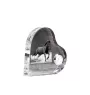 Mustang - horloge en cristal avec une photo de cheval, horloge de table en forme de cœur, horloge debout personnalisée de la marque Art-Dog