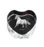 Noriker - a photo of a horse in crystal, a crystal heart, a unique frame with a photo from the Art-Dog brand