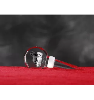 Mustang grubszy stopper do wina z koniem Art-Dog