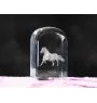 Noriker kryształ pieczątka z koniem Art-Dog