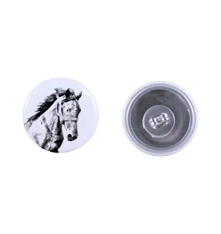 Mustang kolczyki z koniem mały Art-Dog