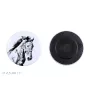 Mustang - Magnet mit Pferd, ein einzigartiges Abdruck des Pferdes der Marke Art-Dog