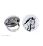 Mustang - collector's ring with a horse portrait, handmade product, Art-Dog brand