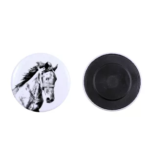 Mustang - aimant avec cheval, empreinte exceptionnelle de cheval de la marque Art-Dog