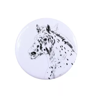 Noriker - Sammlerring mit einem Pferdeporträt, handgefertigtes Produkt, Marke Art-Dog