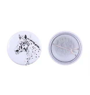 Noriker ornement de chemise, broche pour sac, cadeau idéal avec la possibilité d'ajouter votre propre graphisme de la marque Art-Dog