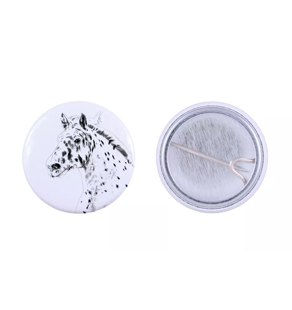 Noriker ornement de chemise, broche pour sac, cadeau idéal avec la possibilité d'ajouter votre propre graphisme de la marque Art-Dog