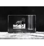 Mustang - Porte-stylos, organiseur en cristal avec image d'un cheval, décoration de bureau unique par la marque Art-Dog