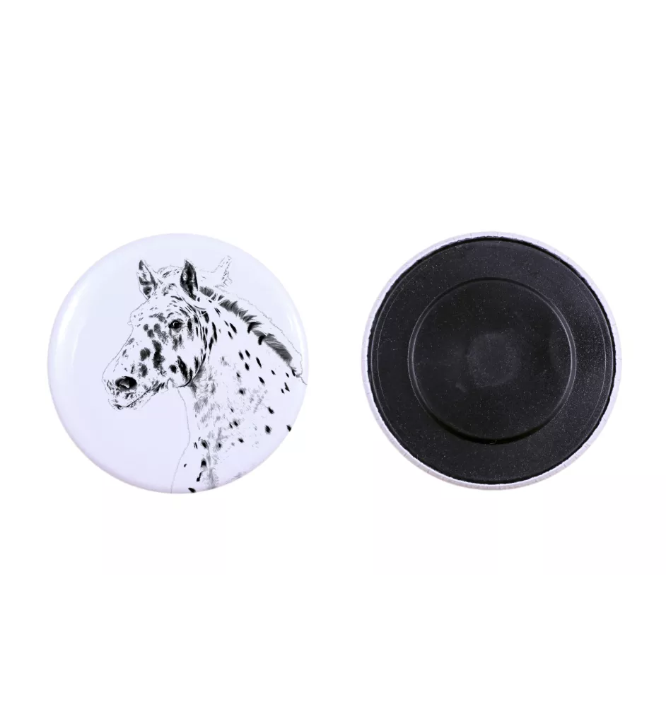 Noriker - Magnet mit Pferd, ein einzigartiges Abdruck des Pferdes der Marke Art-Dog