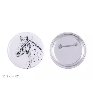 Noriker - Magnet mit Pferd, ein einzigartiges Abdruck des Pferdes der Marke Art-Dog