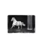 Noriker - Porte-stylos, organiseur en cristal avec image d'un cheval, décoration de bureau unique par la marque Art-Dog