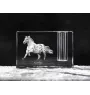 Noriker - Porte-stylos, organiseur en cristal avec image d'un cheval, décoration de bureau unique par la marque Art-Dog