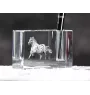 Noriker - Porte-stylos, organiseur en cristal avec image d'un cheval, décoration de bureau unique par la marque Art-Dog