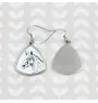 Noriker - earrings with a horse, hanging earrings with a picture, personalized jewelry with Art-Dog brand print