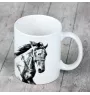 Mustang - cup with a horse, cute cup with graphics, a gift with your photo from the Art-Dog brand