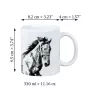 Mustang - tasse avec un cheval, une tasse joyeuse pour les amoureux des chiens, un cadeau personnalisé de la marque Art-Dog