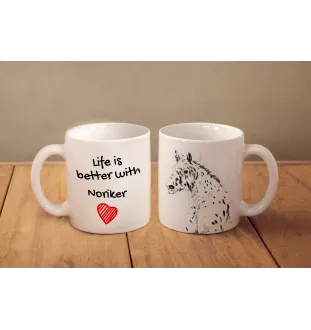 Noriker - tasse avec un cheval, tasse avec une photo, cadeau personnalisé de la marque Art-Dog
