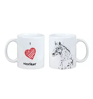 Noriker - Tasse mit Pferd, niedliche Tasse mit Grafik, Geschenk mit Ihrem Foto von der Marke Art-Dog