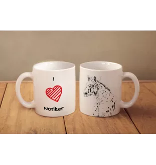 Noriker - tasse avec un cheval, une tasse charmante avec une illustration, un cadeau avec votre photo de la marque Art-Dog