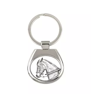 Paso Fino - porte-clés avec un cheval, porte-clés imprimé, breloque personnalisée de la marque Art-Dog