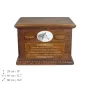 Percheron - urn for horse ashes, personalized urn with a photo, large box for horse ashes by Art-Dog brand