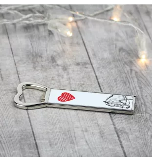 Paso Fino - bottle opener with a horse, personalized fridge magnet bottle opener, unique gift for men by Art-Dog brand
