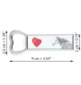Percheron - bottle opener with a horse, personalized fridge magnet bottle opener, unique gift for men by Art-Dog brand