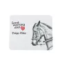 Paso Fino - tapis de souris imprimé, tapis de souris personnalisé avec un cheval, un gadget unique pour un employé de bureau de la marque Art-Dog