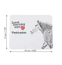 Percheron - mouse pad with print, personalized pad with a horse, unique gadget for an office worker from the Art-Dog brand
