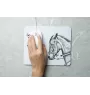 Paso Fino - tapis de souris imprimé, tapis de souris personnalisé avec un cheval, un gadget unique pour un employé de bureau de la marque Art-Dog