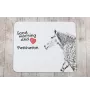 Percheron - tapis de souris imprimé, tapis de souris personnalisé avec un cheval, un gadget unique pour un employé de bureau de la marque Art-Dog