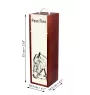 Paso Fino - Weinkiste mit Pferd, Alkoholkiste mit Grafik, personalisierte Geschenkbox der Marke Art-Dog