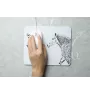 Percheron - mouse pad with print, personalized pad with a horse, unique gadget for an office worker from the Art-Dog brand